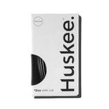 HUSKEE CUP & LID CHARCOAL - 12OZ/36CL