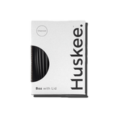 HUSKEE CUP & LID CHARCOAL - 8OZ/24CL